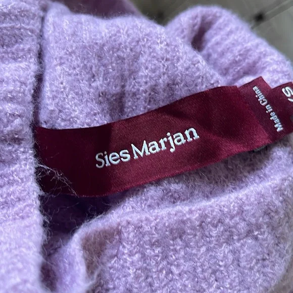 Sies Marjan violet turtle neck